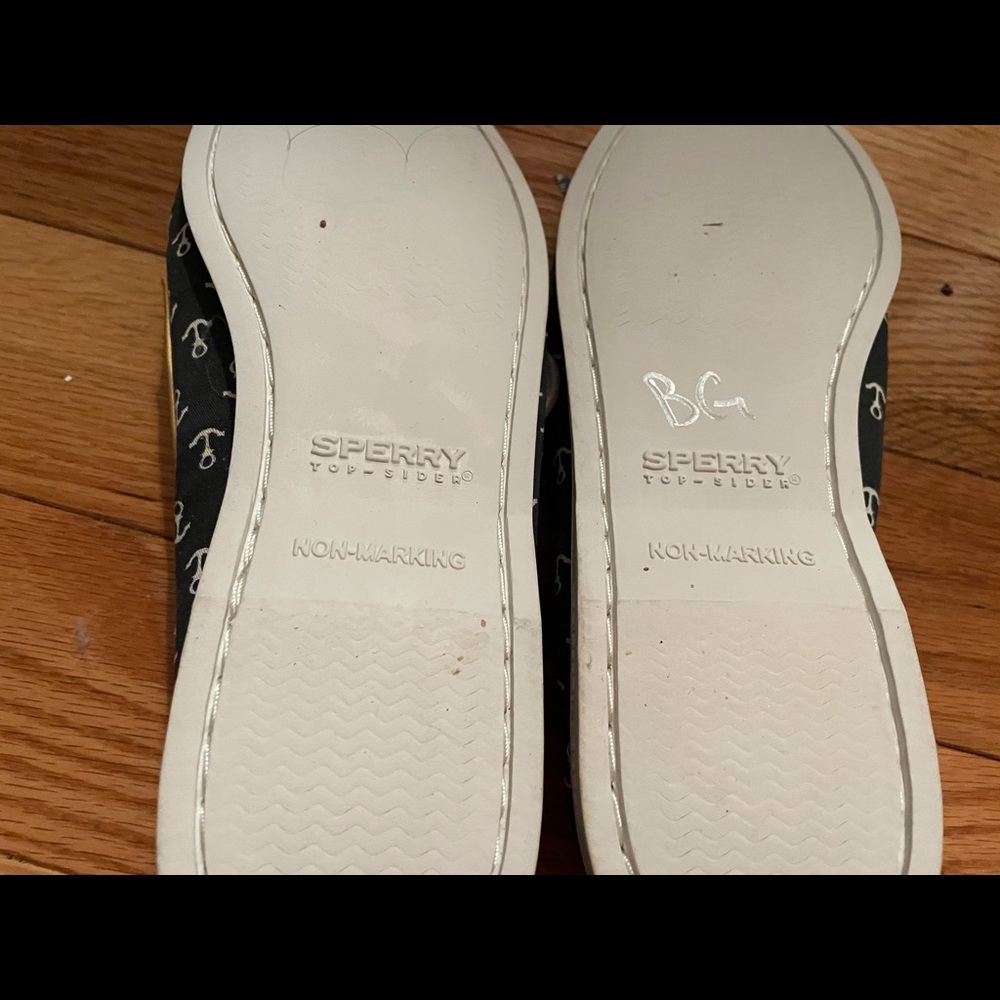 Sperry red white and blue boat shoes size 8.5 - Picture 6 of 7